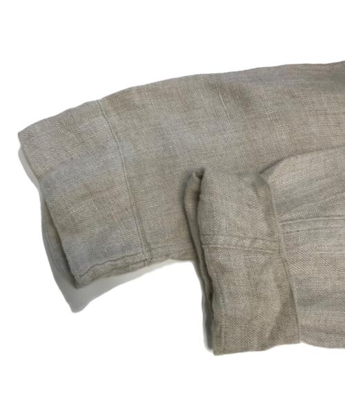 OUR LEGACY（アワーレガシー）OUR LEGACY (アワーレガシー) BOX SHIRT SCARECROW EMBROIDERY ベージュ サイズ:50の古着・服飾アイテム