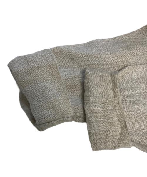 OUR LEGACY（アワーレガシー）OUR LEGACY (アワーレガシー) BOX SHIRT SCARECROW EMBROIDERY ベージュ サイズ:50の古着・服飾アイテム