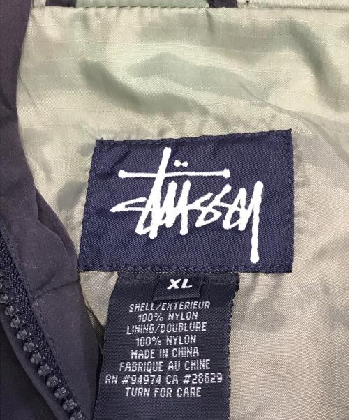 stussy（ステューシー）stussy (ステューシー) ナイロンジャケット ネイビー サイズ:XLの古着・服飾アイテム