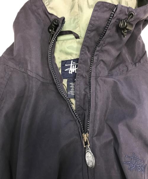 stussy（ステューシー）stussy (ステューシー) ナイロンジャケット ネイビー サイズ:XLの古着・服飾アイテム
