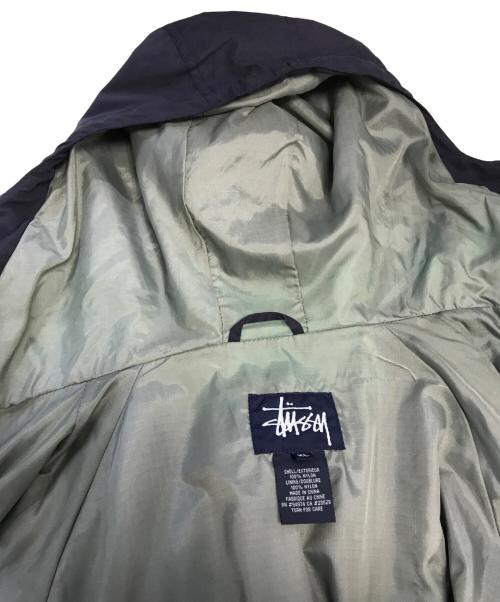 stussy（ステューシー）stussy (ステューシー) ナイロンジャケット ネイビー サイズ:XLの古着・服飾アイテム