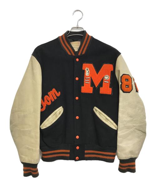 DeLong（デロング）DeLong (デロング) スタジャン ブラウン サイズ:40の古着・服飾アイテム