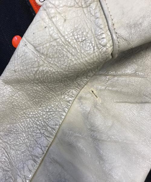 DeLong（デロング）DeLong (デロング) スタジャン ブラウン サイズ:40の古着・服飾アイテム