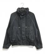 NAUTICAノーティカ）の古着「ステッチデザインジャケット」｜ブラック