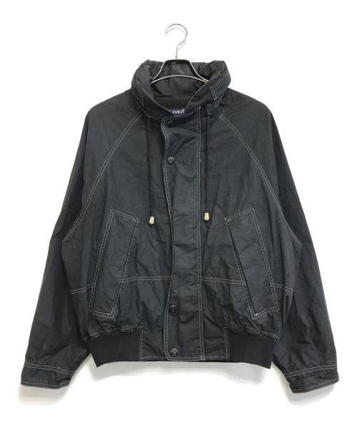 NAUTICA（ノーティカ）NAUTICA (ノーティカ) ステッチデザインジャケット ブラック サイズ:Lの古着・服飾アイテム