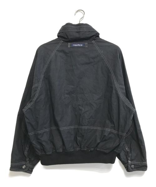 NAUTICA（ノーティカ）NAUTICA (ノーティカ) ステッチデザインジャケット ブラック サイズ:Lの古着・服飾アイテム