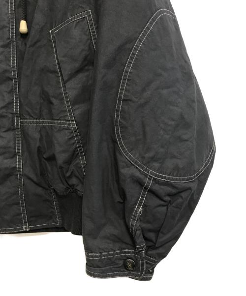 NAUTICA（ノーティカ）NAUTICA (ノーティカ) ステッチデザインジャケット ブラック サイズ:Lの古着・服飾アイテム