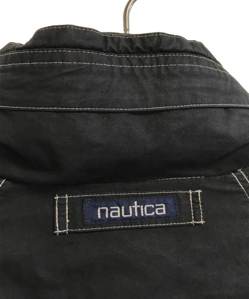 NAUTICA（ノーティカ）NAUTICA (ノーティカ) ステッチデザインジャケット ブラック サイズ:Lの古着・服飾アイテム