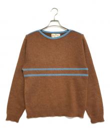 Jmperial Guard（インペリアル・ガード）の古着「モヘア混ニット」｜ブラウン