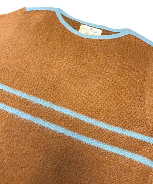 Jmperial Guard（インペリアル・ガード）Jmperial Guard (インペリアル・ガード) モヘア混ニット ブラウン サイズ:表記なしの古着・服飾アイテム