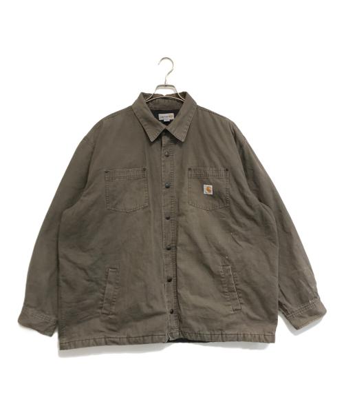 CarHartt（カーハート）CarHartt (カーハート) チャットフィールドリップストップジャケット グレー サイズ:2XLの古着・服飾アイテム