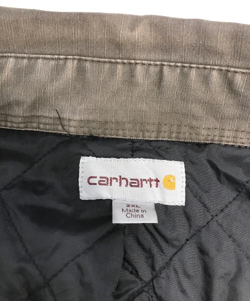 CarHartt（カーハート）CarHartt (カーハート) チャットフィールドリップストップジャケット グレー サイズ:2XLの古着・服飾アイテム