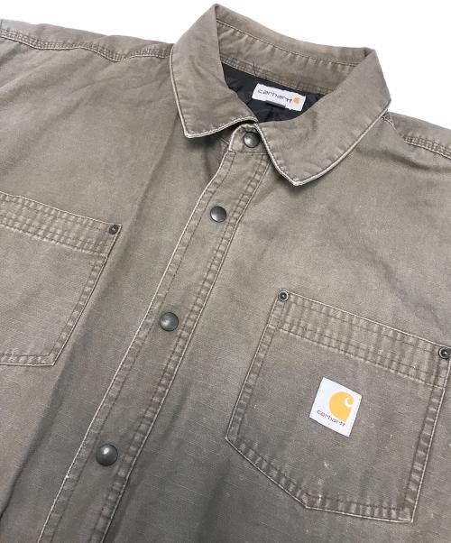 CarHartt（カーハート）CarHartt (カーハート) チャットフィールドリップストップジャケット グレー サイズ:2XLの古着・服飾アイテム