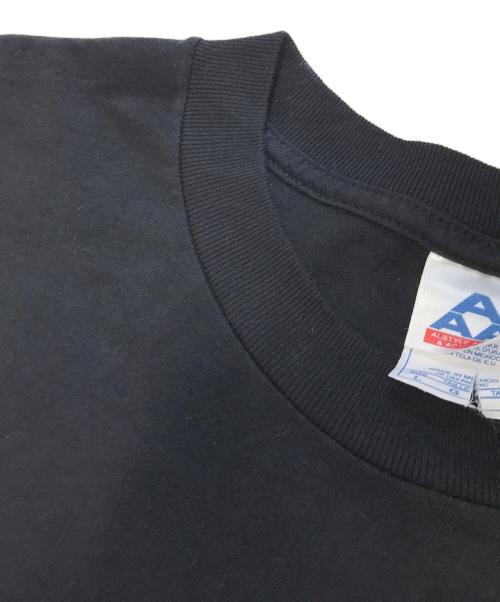 ALSTYLE APPAREL & ACTIVEWEAR（アレスタイルアパレル＆アクティブウェア）ALSTYLE APPAREL & ACTIVEWEAR (アレスタイルアパレル＆アクティブウェア) バンドTシャツ ブラック サイズ:Lの古着・服飾アイテム