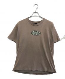 Drill（ドリル）の古着「プリントTシャツ」｜ブラウン