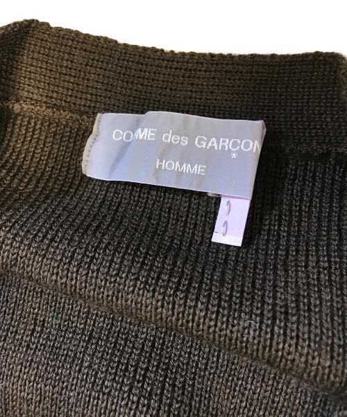 COMME des GARCONS（コムデギャルソン）COMME des GARCONS (コムデギャルソン) ニットカーディガン ブラウン サイズ:表記なしの古着・服飾アイテム