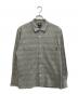 stussy（ステューシー）の古着「開襟チェックシャツ」｜グレー