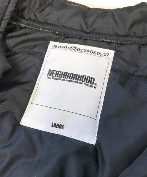 NEIGHBORHOOD（ネイバーフッド）NEIGHBORHOOD (ネイバーフッド) ダウンジャケット ブラック サイズ:Lの古着・服飾アイテム