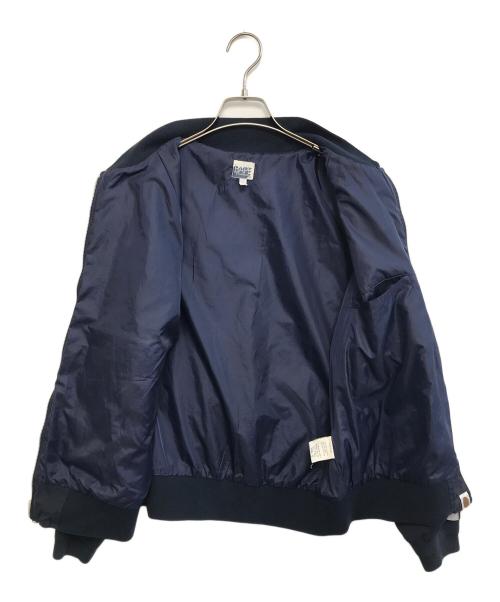 A BATHING APE（ア ベイシング エイプ）A BATHING APE (ア ベイシング エイプ) ブルゾン ネイビー サイズ:Sの古着・服飾アイテム