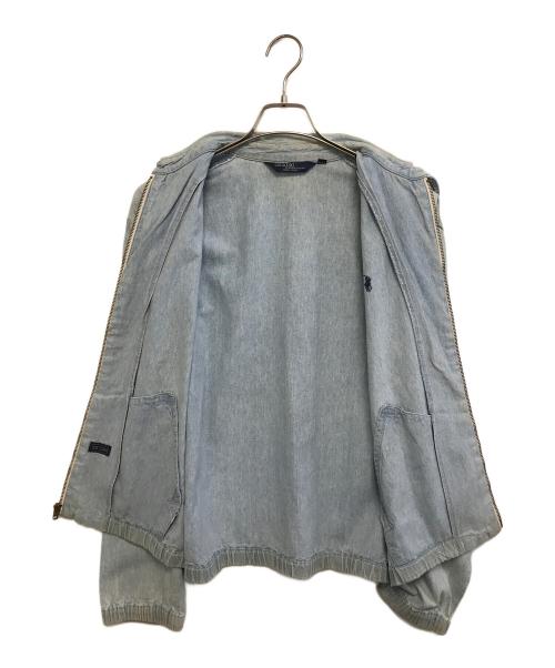 POLO RALPH LAUREN（ポロ・ラルフローレン）POLO RALPH LAUREN (ポロ・ラルフローレン) デニムスイングトップ ブルー サイズ:Sの古着・服飾アイテム