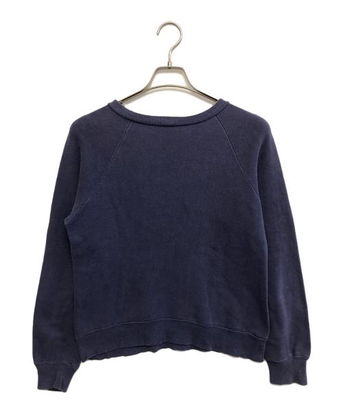 Healthknit（ヘルスニット）Healthknit (ヘルスニット) ラグランスウェット ネイビー サイズ:Mの古着・服飾アイテム