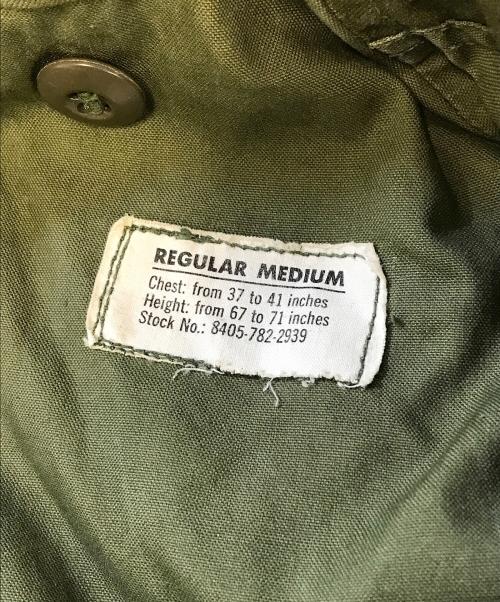 US ARMY（ユーエスアーミー）US ARMY (ユーエスアーミー) M65フィールドジャケット オリーブ サイズ:M-Rの古着・服飾アイテム