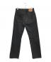 LEVI'S (リーバイス) 501 後染めブラックデニム ブラック サイズ:W32 L32：10000円