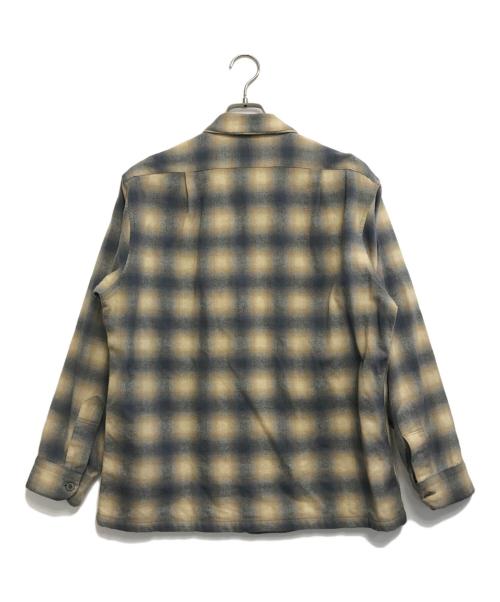 PENDLETON（ペンドルトン）PENDLETON (ペンドルトン) オンブレウールシャツ ベージュ サイズ:Lの古着・服飾アイテム
