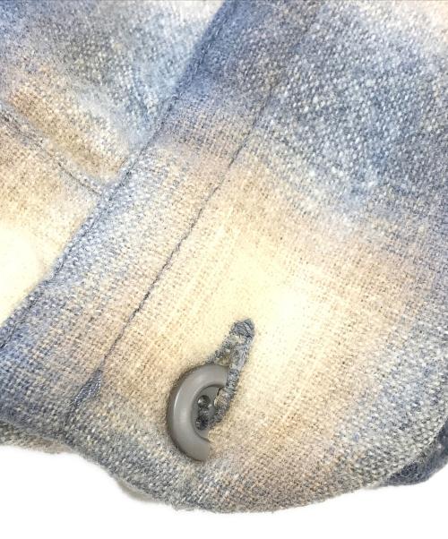 PENDLETON（ペンドルトン）PENDLETON (ペンドルトン) オンブレウールシャツ ベージュ サイズ:Lの古着・服飾アイテム