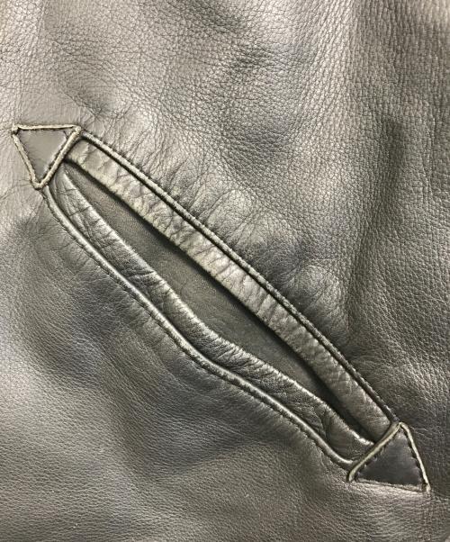 AVIREX（アヴィレックス）AVIREX (アヴィレックス) アーチロゴスタジャン ブラック サイズ:Mの古着・服飾アイテム