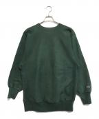 Championチャンピオン）の古着「リバースウィーブスウェット」｜グリーン