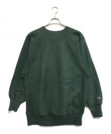 Champion（チャンピオン）の古着「リバースウィーブスウェット」｜グリーン