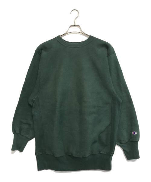 Champion（チャンピオン）Champion (チャンピオン) リバースウィーブスウェット グリーン サイズ:XX-LARGEの古着・服飾アイテム
