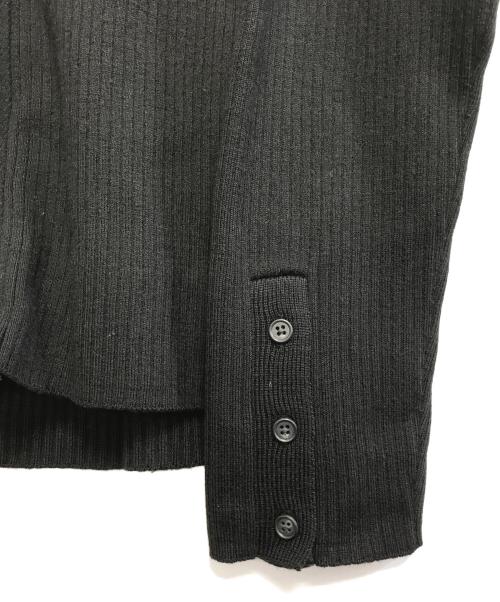 Calvin Klein（カルバンクライン）Calvin Klein (カルバンクライン) ダブルジップ切替ジャケット ブラック サイズ:2Lの古着・服飾アイテム