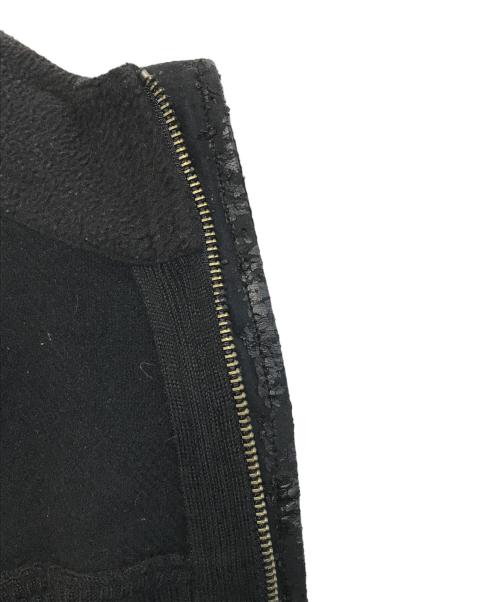 Calvin Klein（カルバンクライン）Calvin Klein (カルバンクライン) ダブルジップ切替ジャケット ブラック サイズ:2Lの古着・服飾アイテム