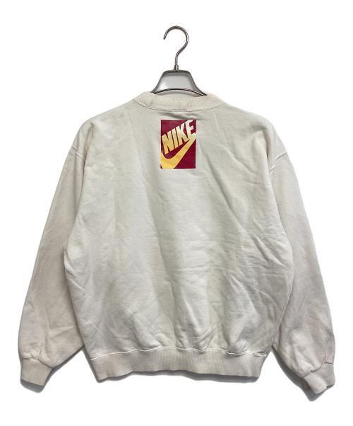 NIKE（ナイキ）NIKE (ナイキ) プリントスウェット ホワイト サイズ:Ｍの古着・服飾アイテム