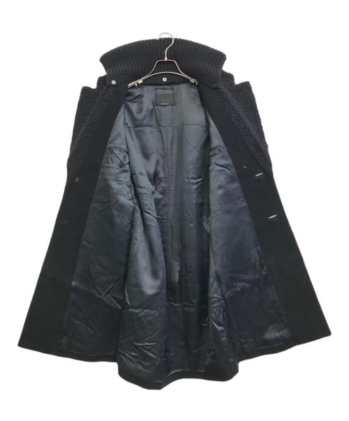 PRADA（プラダ）PRADA (プラダ) 襟ボアコート ブラック サイズ:46の古着・服飾アイテム