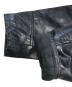 中古・古着 VINTAGE (ヴィンテージ) THIS GENUINE LEATHER GARMENT ブラック サイズ:44：23000円