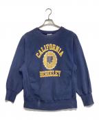 Championチャンピオン）の古着「リバースウィーブスウェット」｜ネイビー