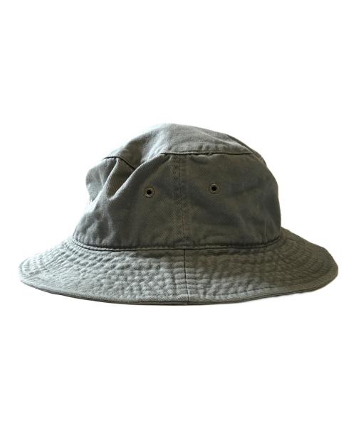 stussy（ステューシー）stussy (ステューシー) バケットハット グリーン サイズ:MEDIUMの古着・服飾アイテム