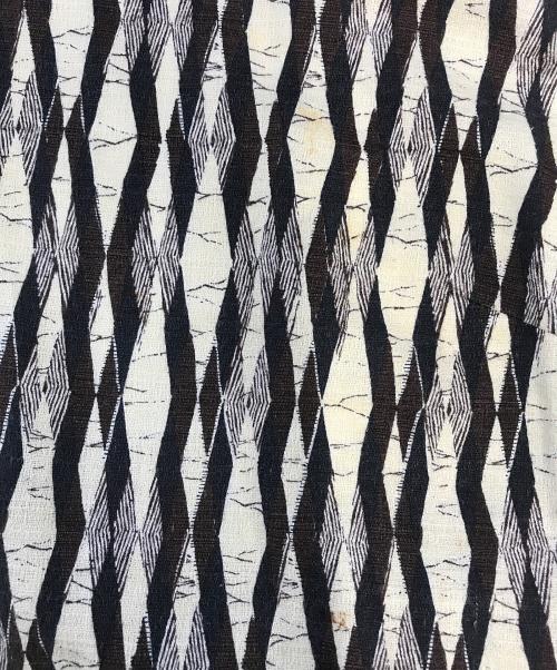 6(ROKU) BEAUTY&YOUTH（ロク ビューティーアンドユース）6(ROKU) BEAUTY&YOUTH (ロク ビューティーアンドユース) BATIK PRINT CAMISOLE DRESS ホワイト×ブラウン サイズ:Ｓの古着・服飾アイテム