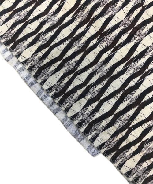 6(ROKU) BEAUTY&YOUTH（ロク ビューティーアンドユース）6(ROKU) BEAUTY&YOUTH (ロク ビューティーアンドユース) BATIK PRINT CAMISOLE DRESS ホワイト×ブラウン サイズ:Ｓの古着・服飾アイテム