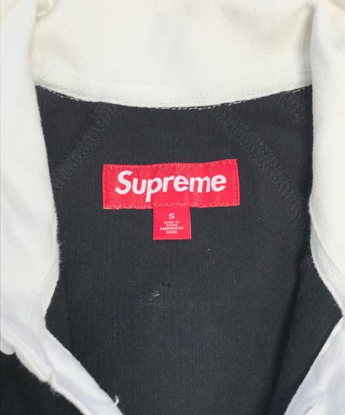 SUPREME（シュプリーム）SUPREME (シュプリーム) s/s rugby ブラック サイズ:Sの古着・服飾アイテム