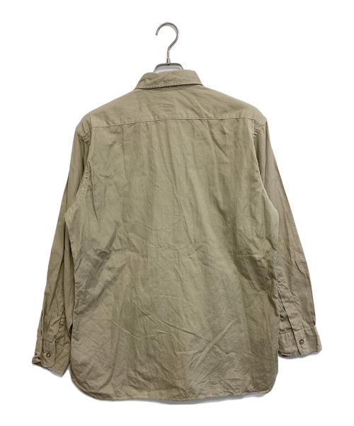 bendone（bendone）bendone (bendone) U.S.military poplin shirt ベージュ サイズ:不明の古着・服飾アイテム