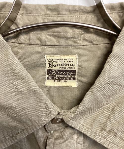 bendone（bendone）bendone (bendone) U.S.military poplin shirt ベージュ サイズ:不明の古着・服飾アイテム