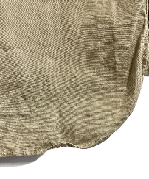 bendone（bendone）bendone (bendone) U.S.military poplin shirt ベージュ サイズ:不明の古着・服飾アイテム