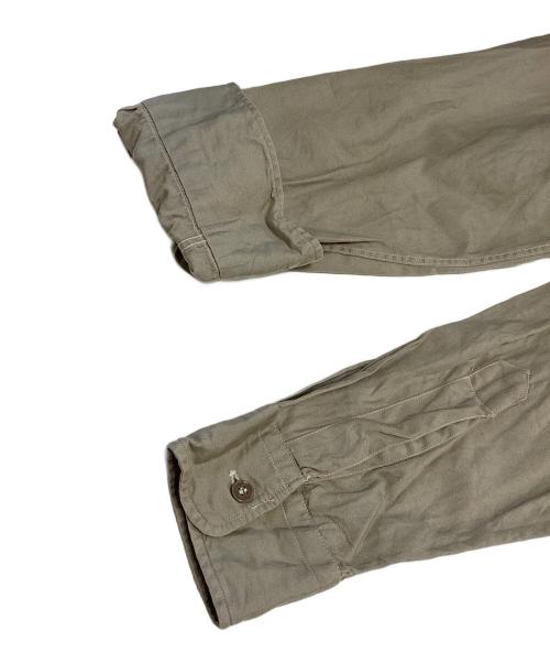 bendone（bendone）bendone (bendone) U.S.military poplin shirt ベージュ サイズ:不明の古着・服飾アイテム