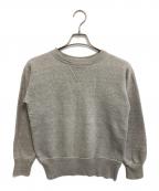 VINTAGEヴィンテージ）の古着「前Vはめ込み スウェット」｜グレー
