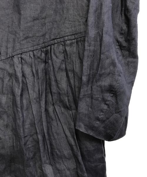 tricot COMME des GARCONS（トリココムデギャルソン）tricot COMME des GARCONS (トリココムデギャルソン) ラミ―リネンコート ネイビー サイズ:表記なしの古着・服飾アイテム