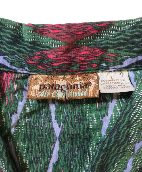 Patagonia（パタゴニア）Patagonia (パタゴニア) 総柄ACシャツシャツ グリーン サイズ:Lの古着・服飾アイテム